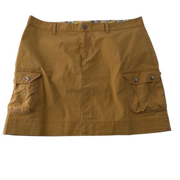Columbia Sportswear Company Dresses & Skirts - Columbia Tan Cargo Mini Skirt